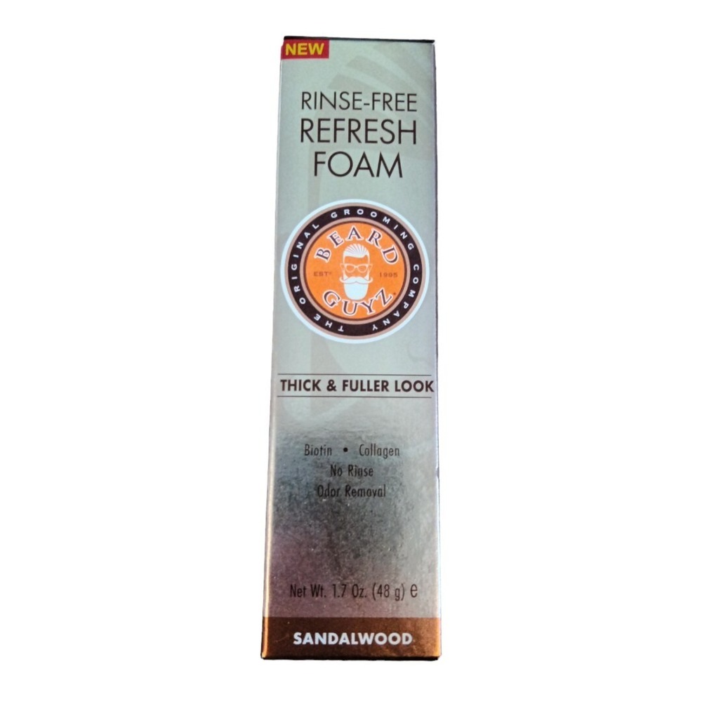 Beard Guyz Beard Rinse Free‎ Foam 1.7 Oz (6)